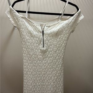 Cute textured short dress